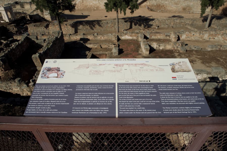 A Roman house in Merida