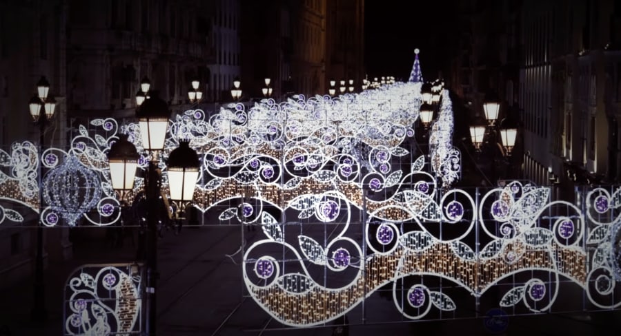 Sevilla Christmas lights
