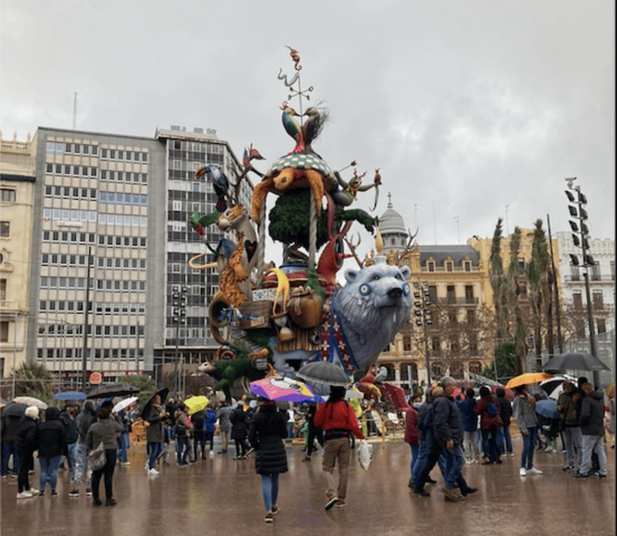 Fallas de Valencia in Spain