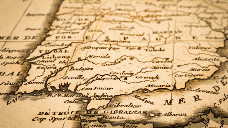 Spain map