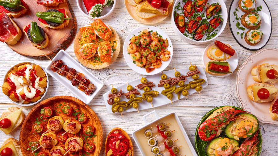 Tapas and pintxos