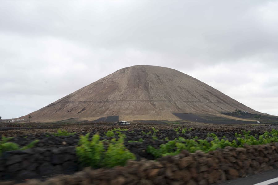 volcan tajaste lanzarote spain
