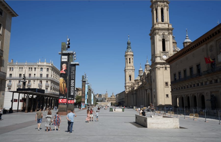zaragoza crowded