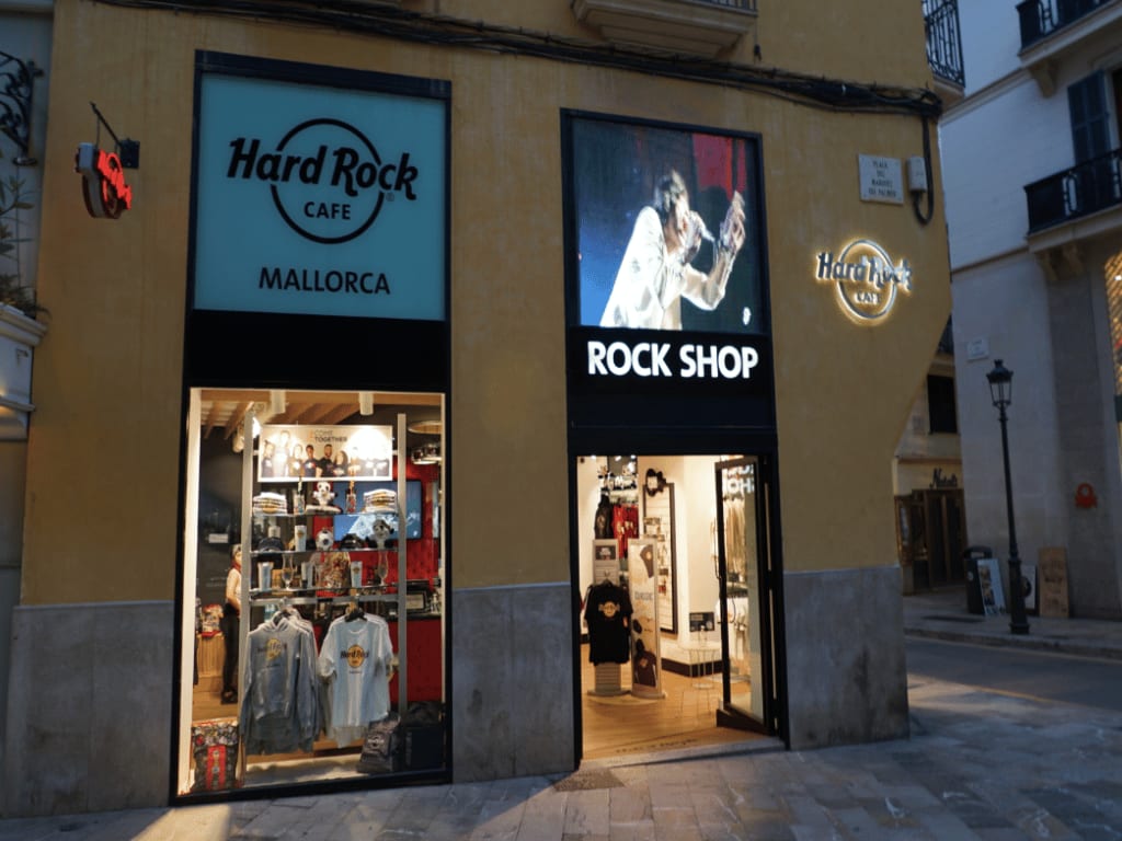 Hard Rock Cafe Hotel in Palma de Mallorca.