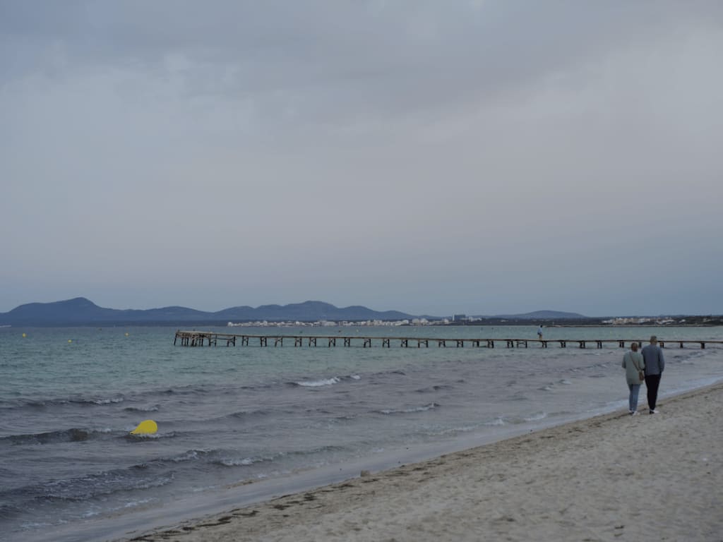 Photo of playa de muro in winter