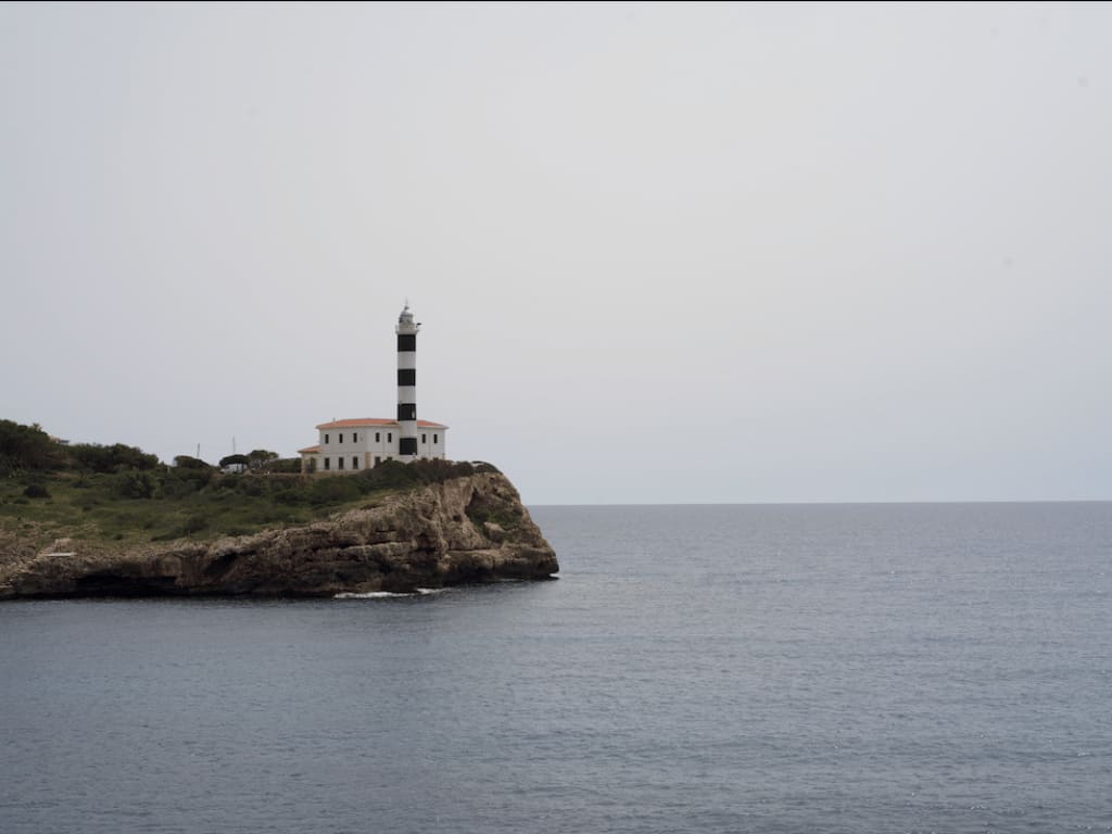 Photo of the portocolom lighthouse