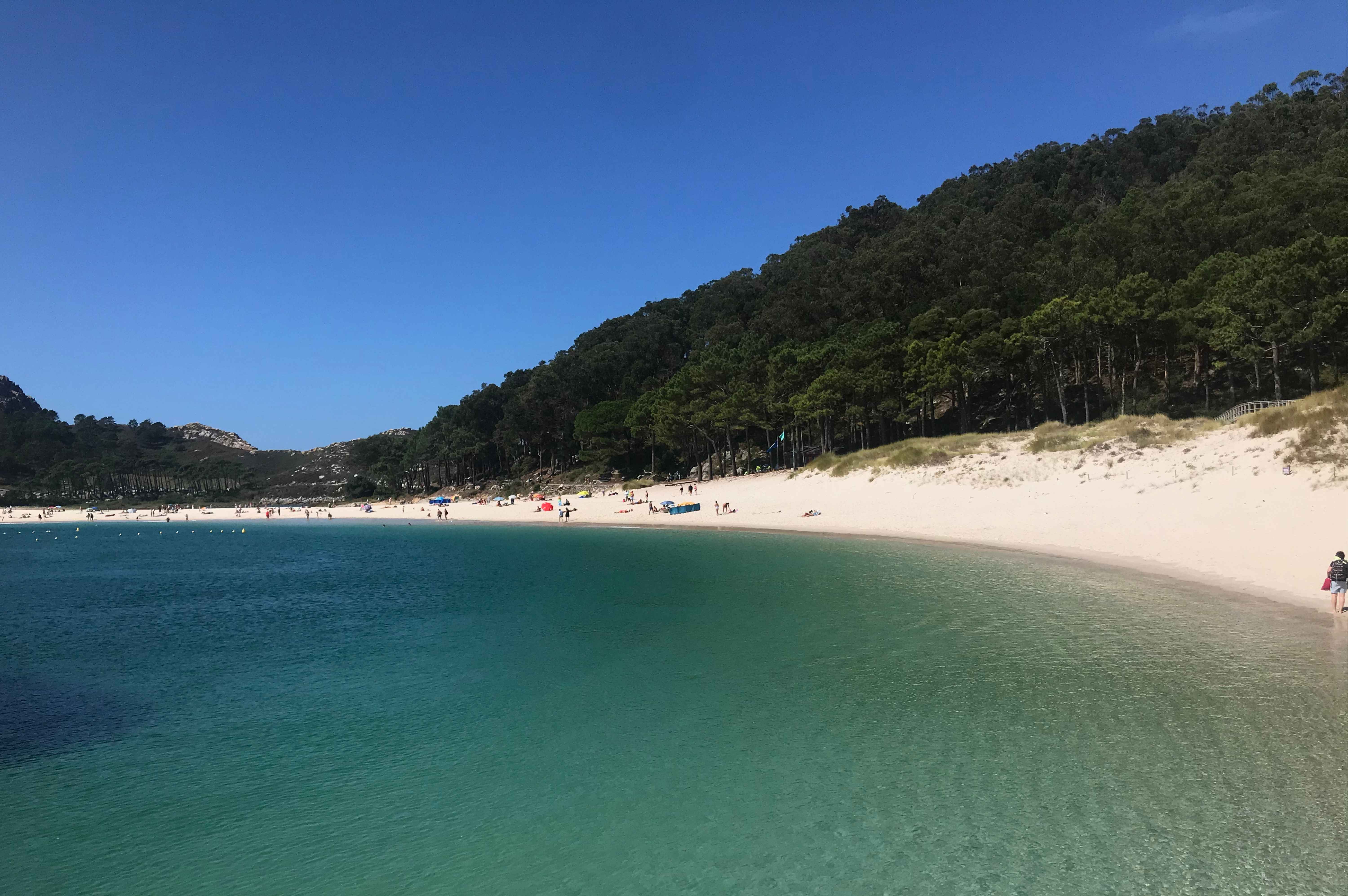 islas cies galicia spain