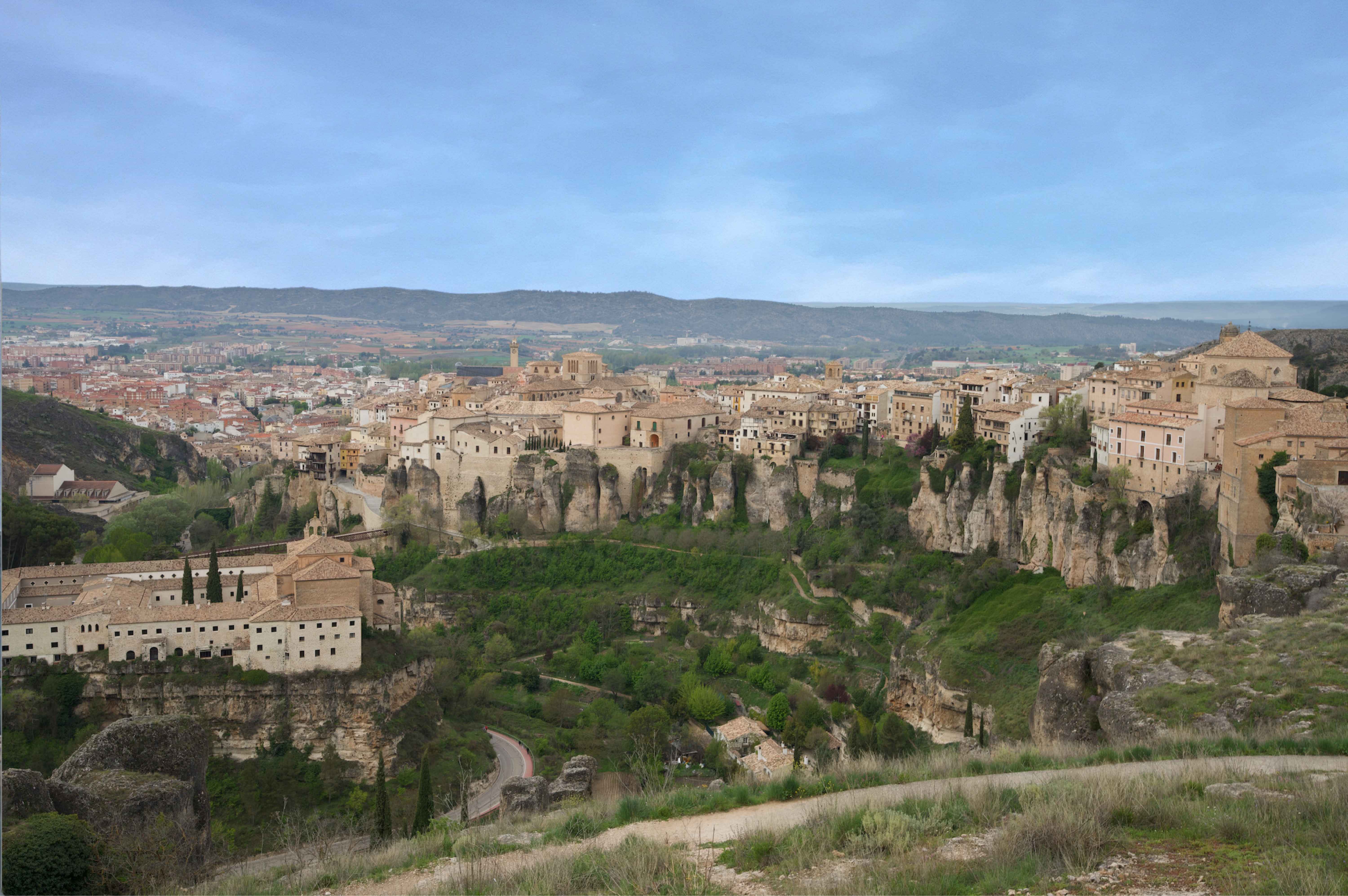 mirador del cerro del socorro cuenca spain