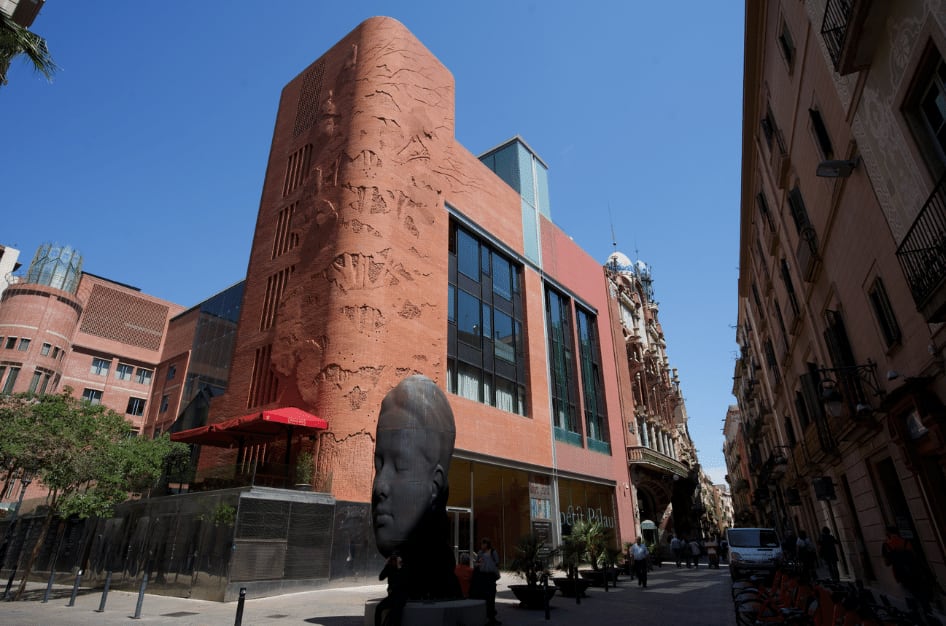 palau de la musica catalana in barcelona spain