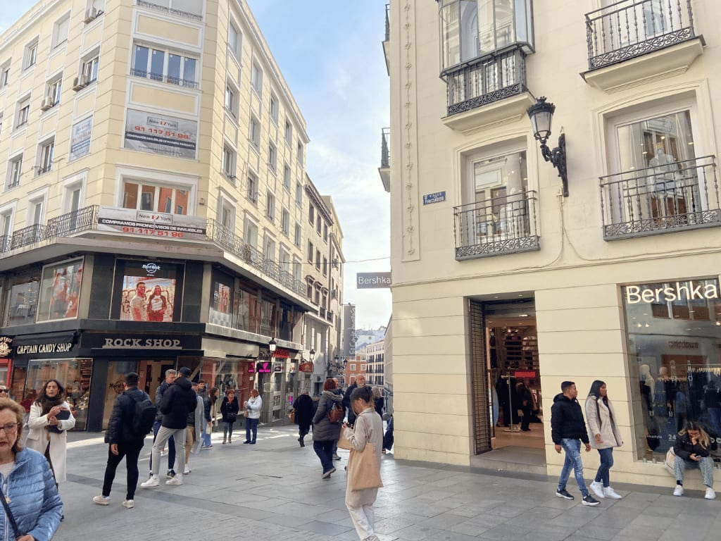 preciados madrid shopping