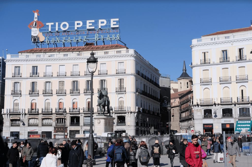 puerta del sol spain views