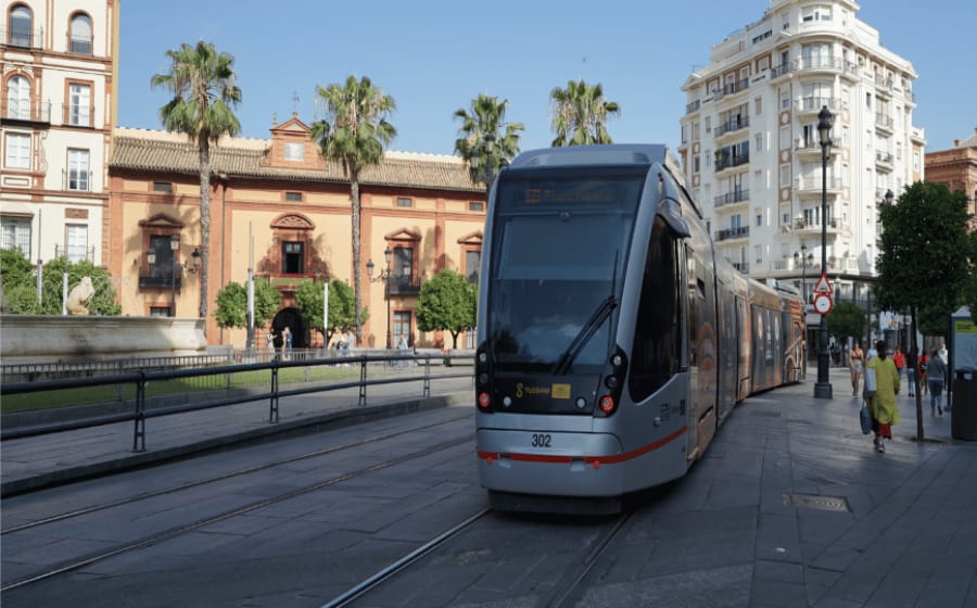 Tram in Seville