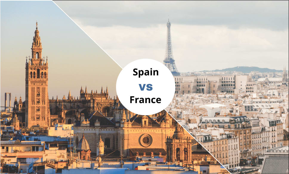 Spain or France: Country Comparison for Expats & Tourists Thumbnail