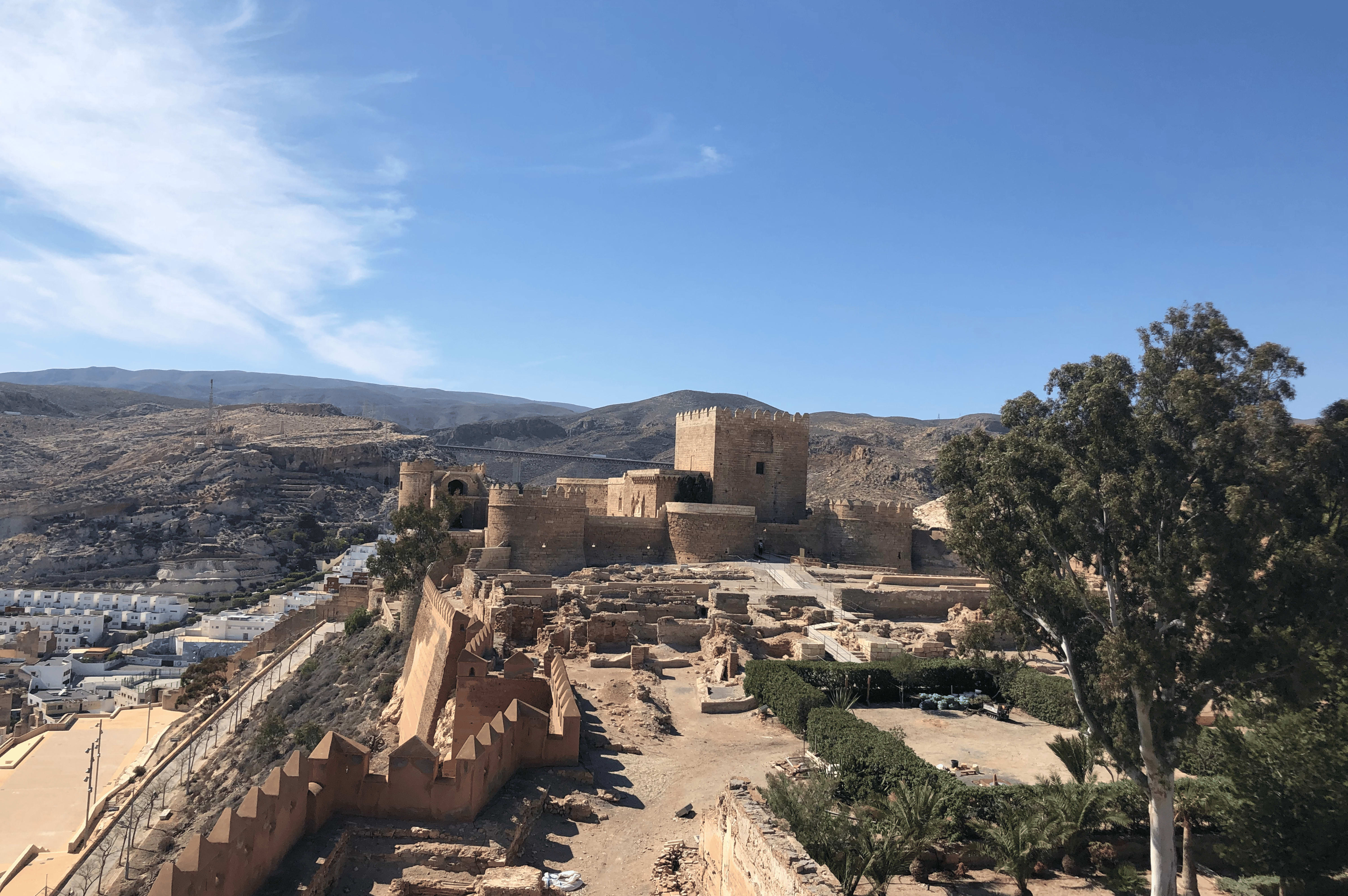 almeria castle spain