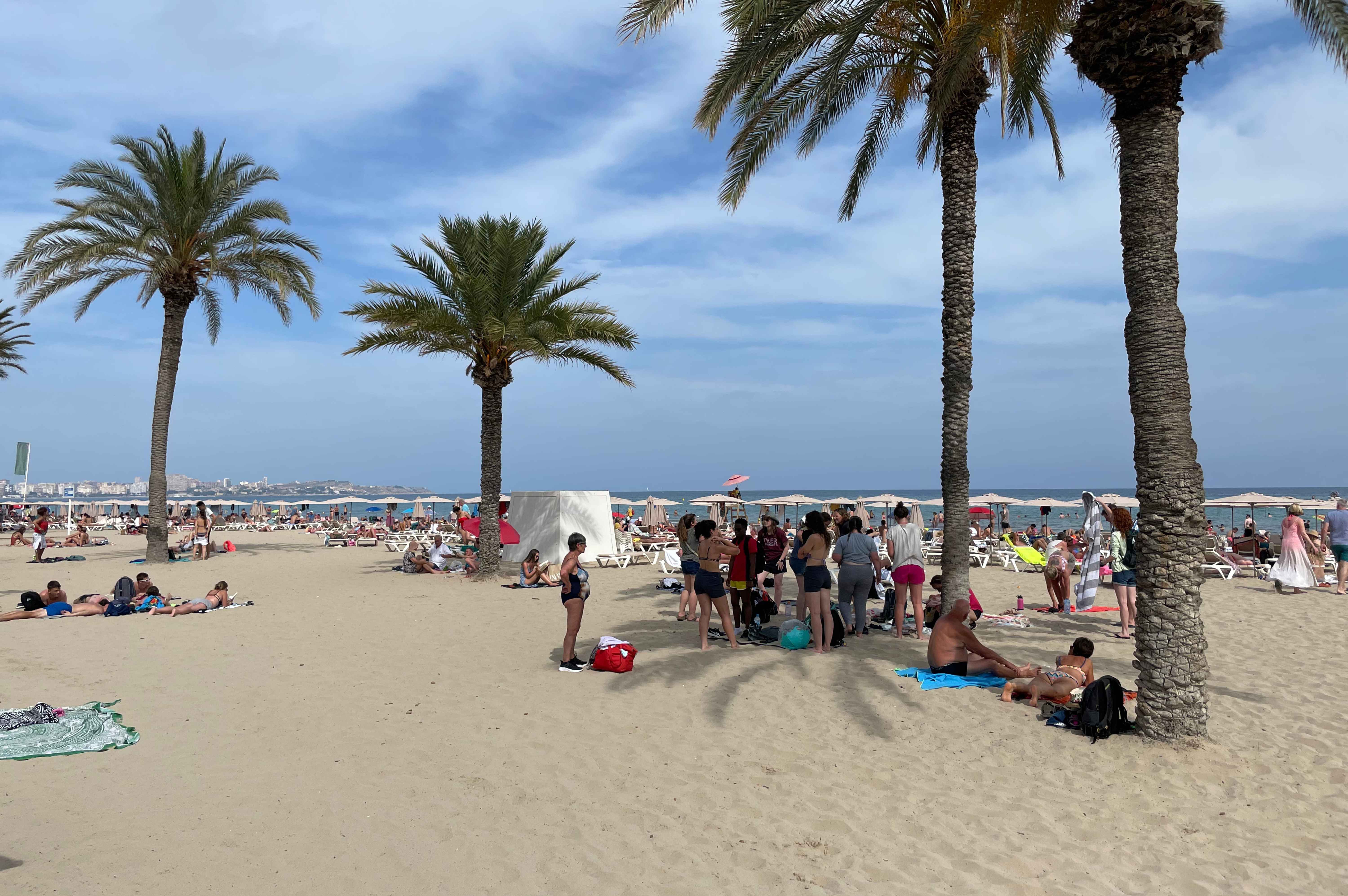 Postiguet Beach in Alicante