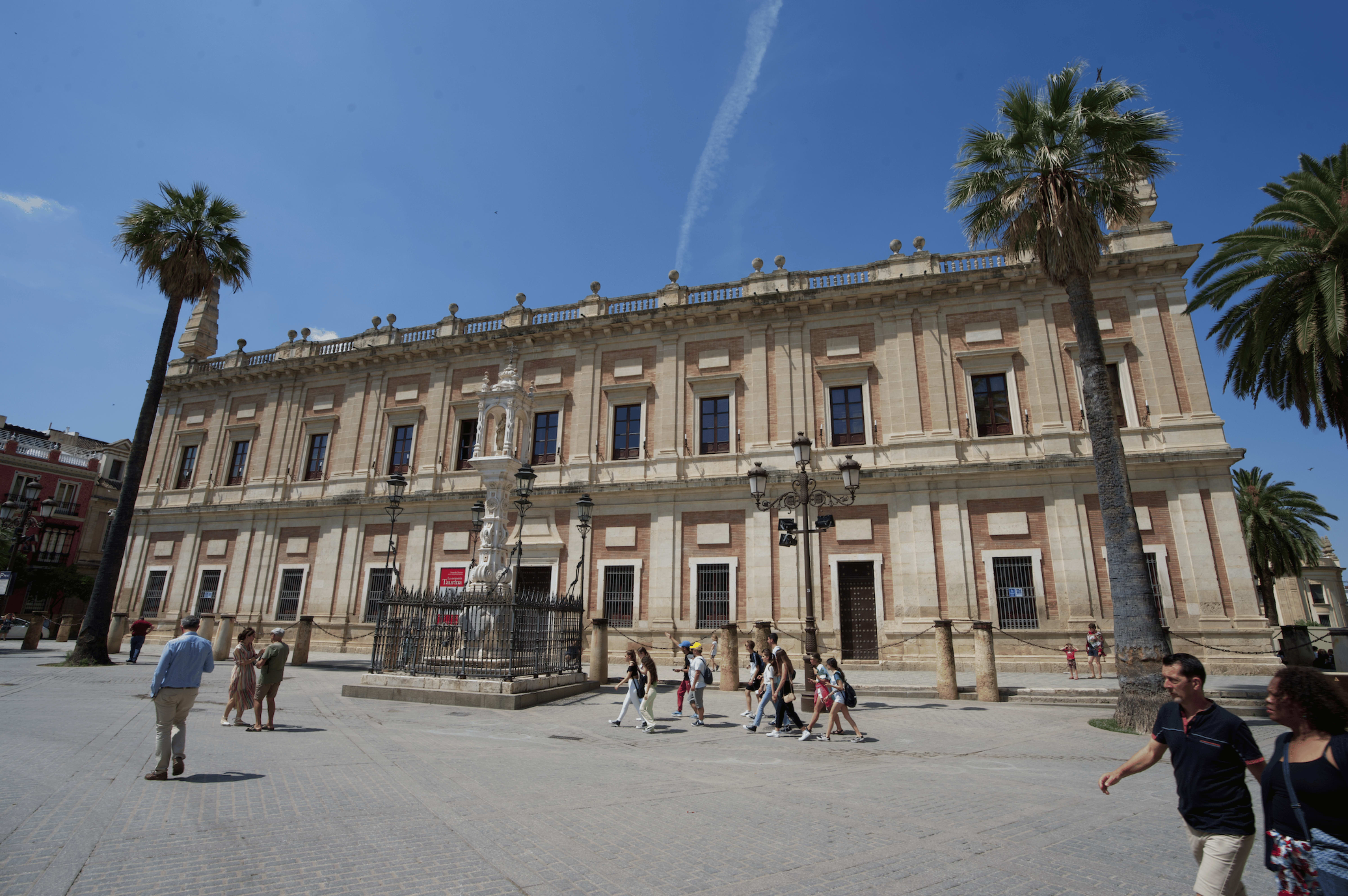 foto del archivo de indias en sevilla