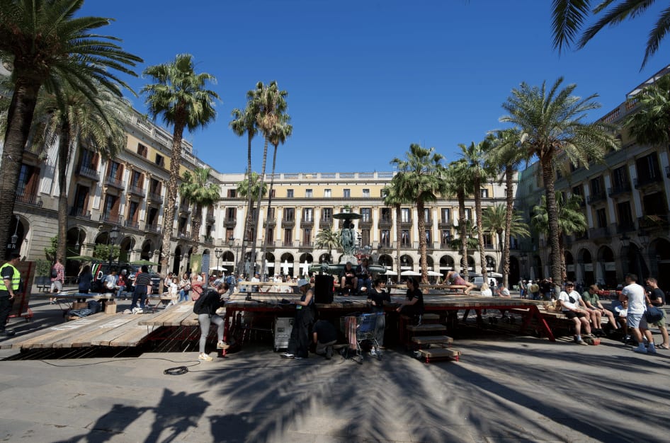 barcelona landmark in spain