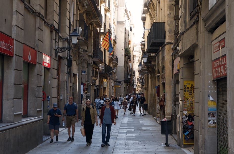 barrio gotico en barcelona