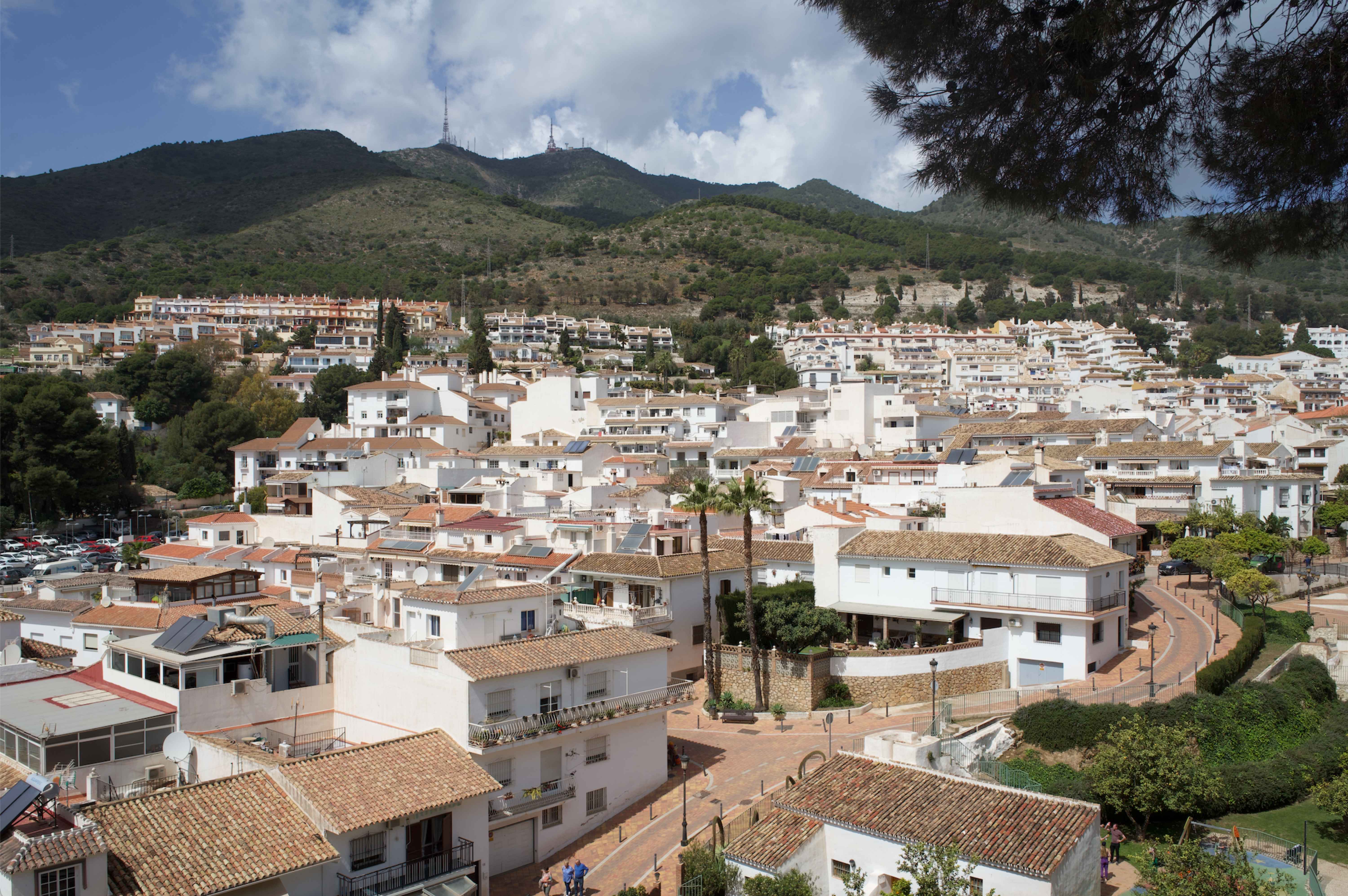 benalmadena town spain views