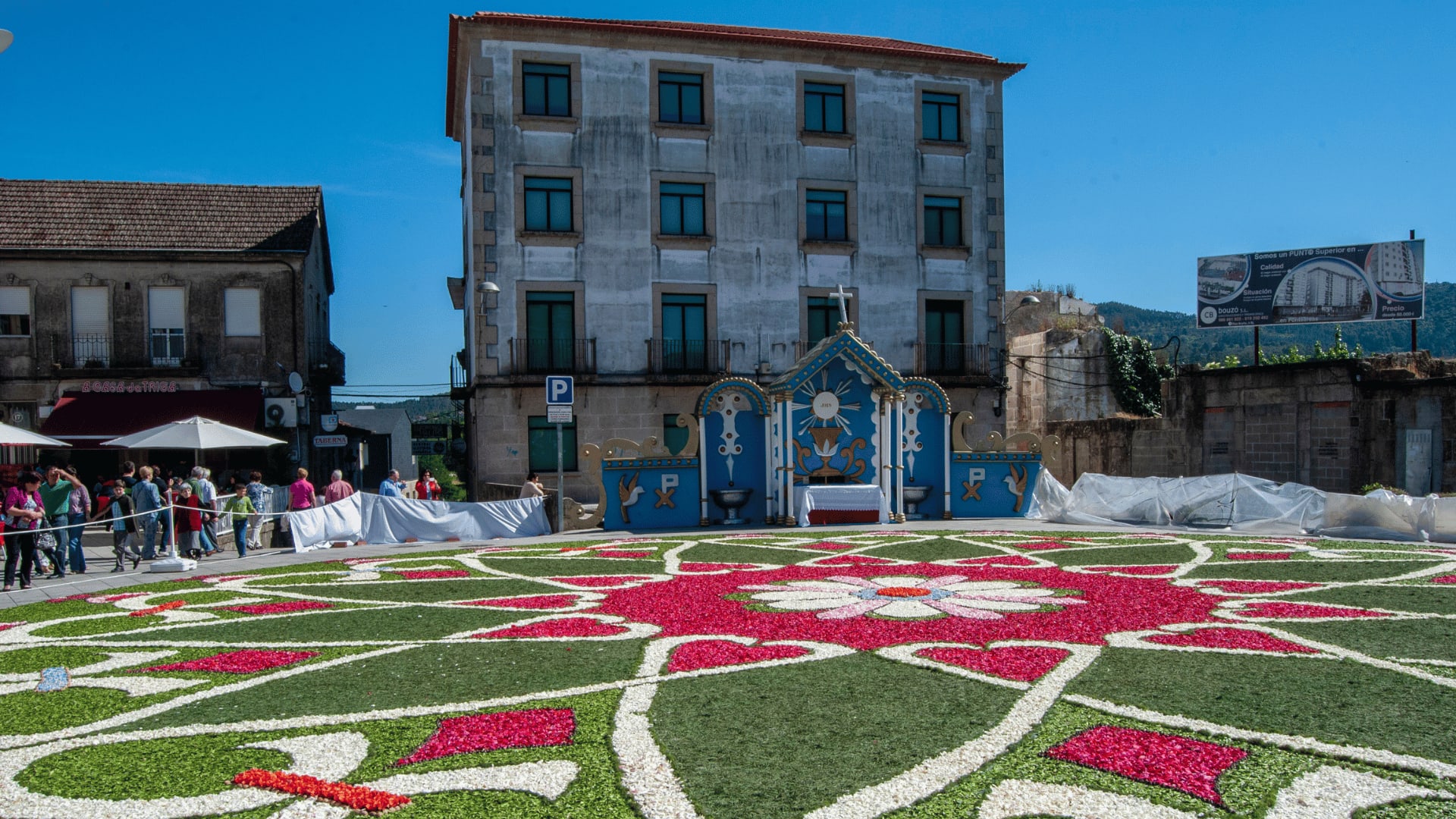 Corpus Christi celebrated in Spain