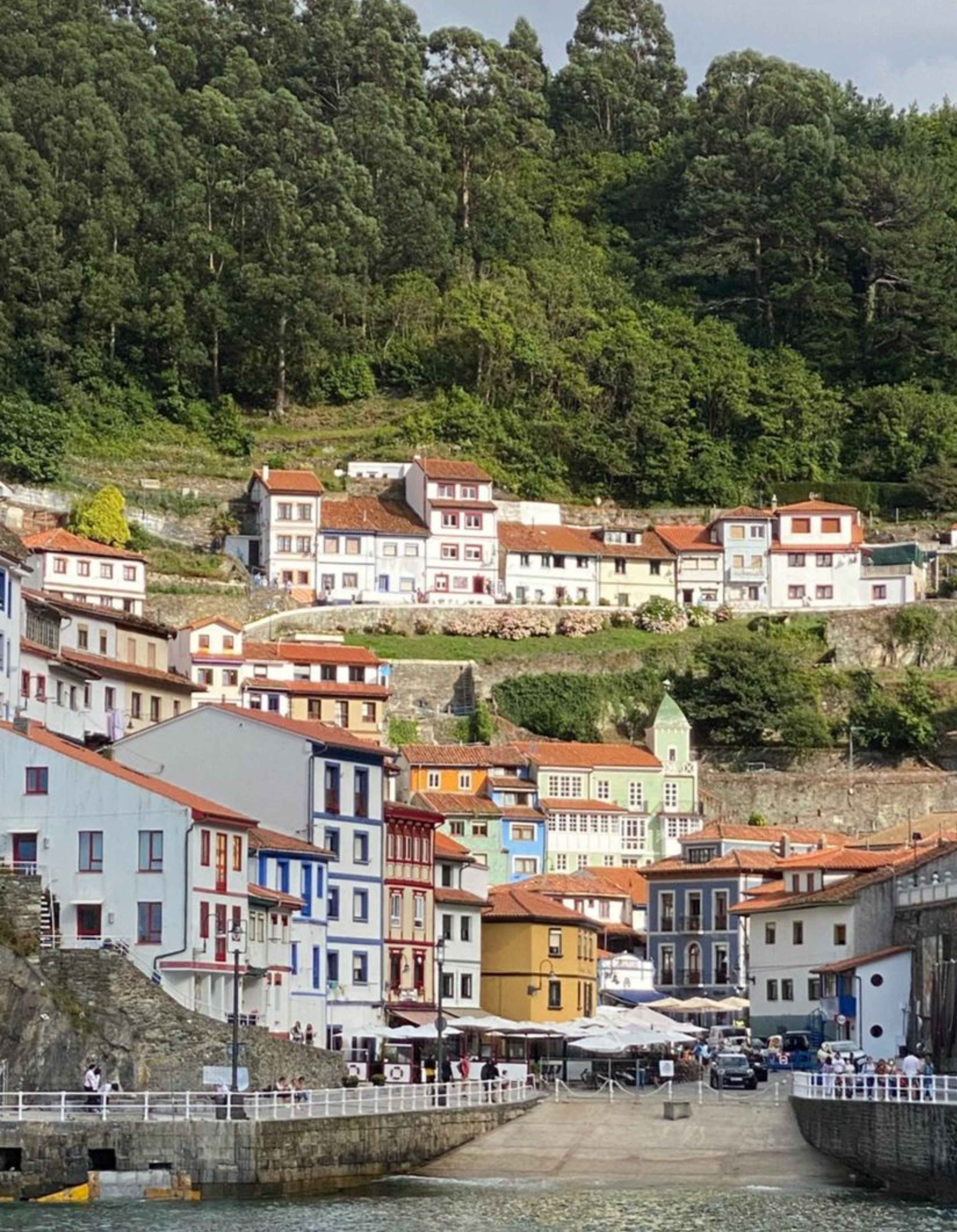 cudillero pretty town in spain asturias