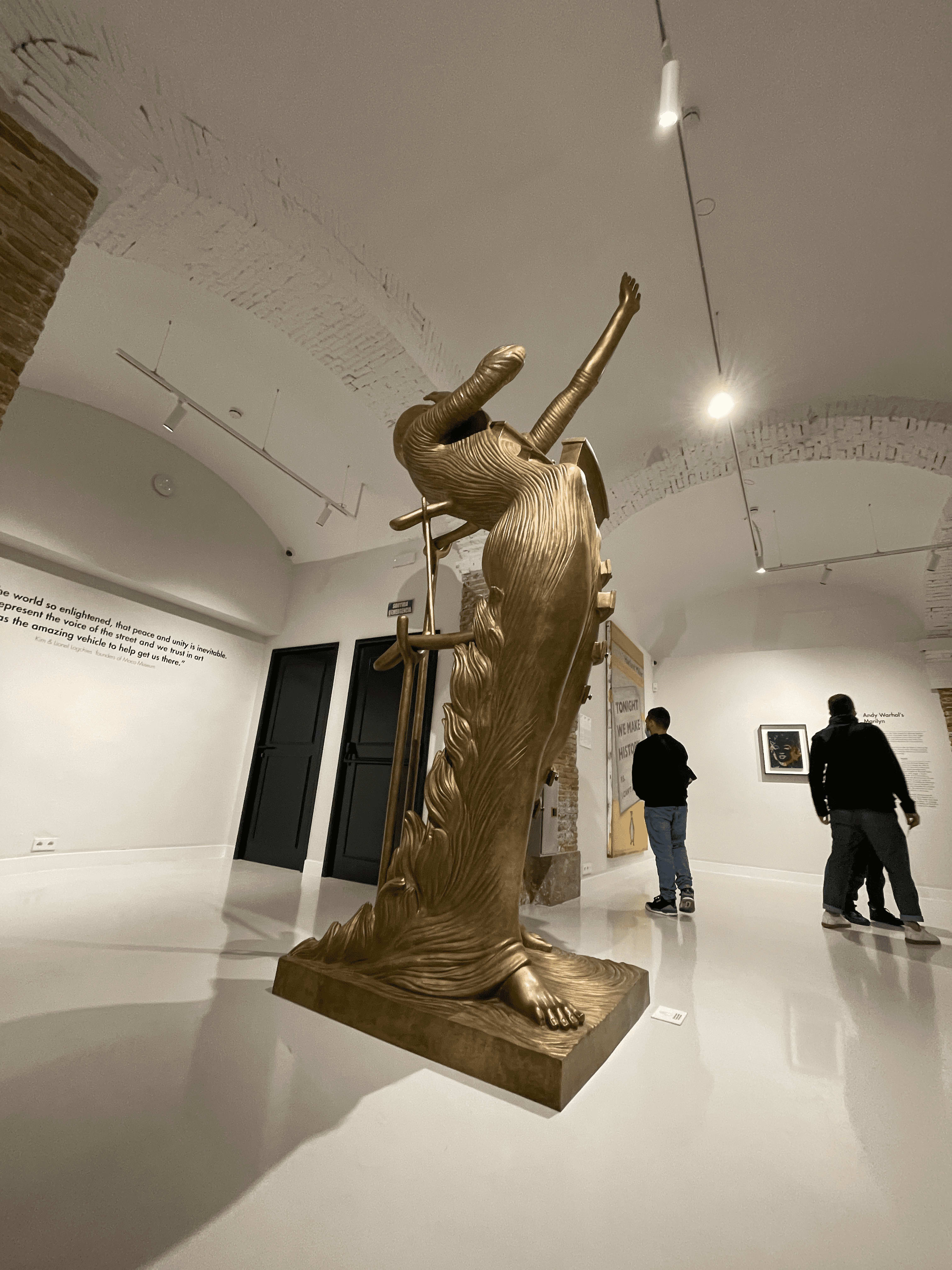 Dali sculpture