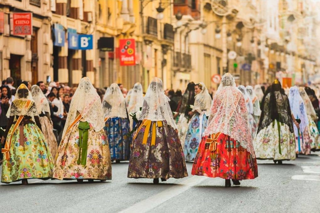 Traje de fallera