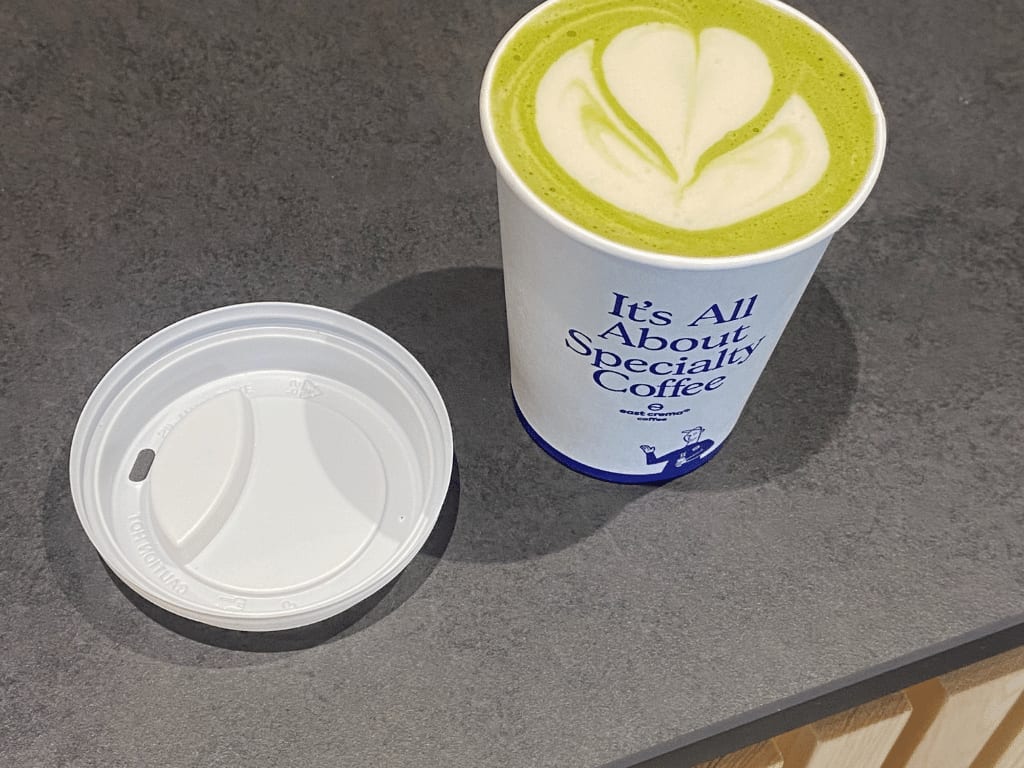 Photo of east crema coffee to go madrid