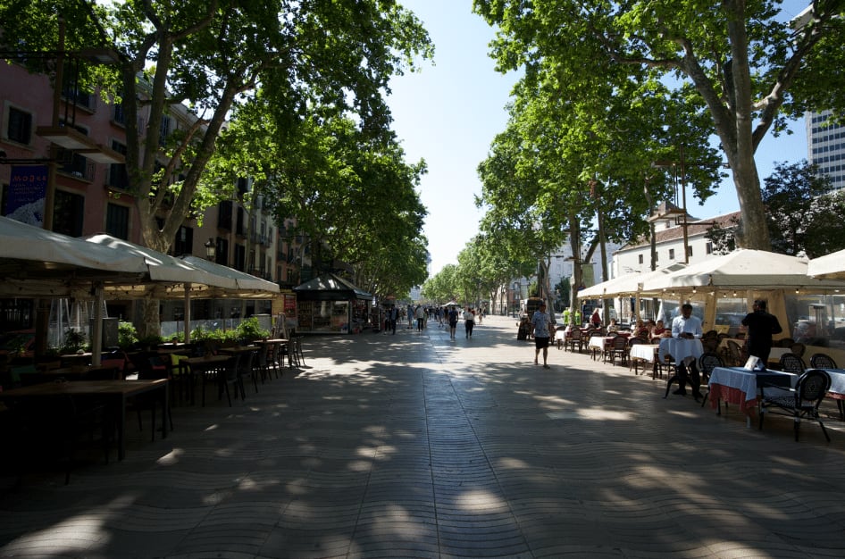 famous barcelona las ramblas