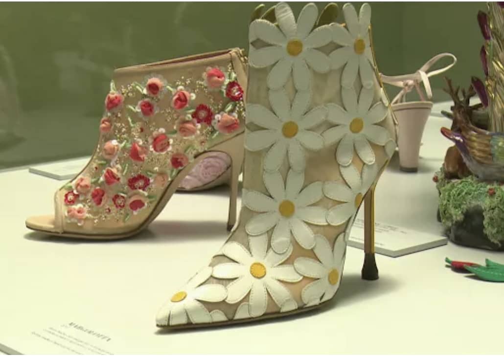 Flower Shoes Manolo Blahnik