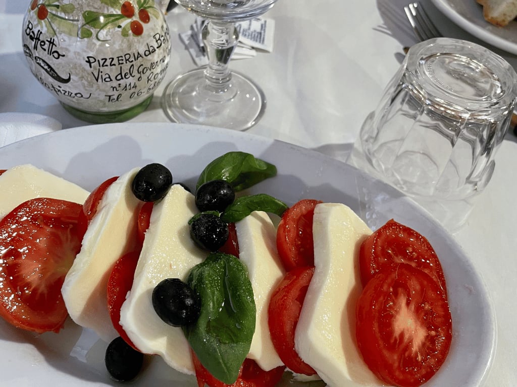 Picture of a capresse salad