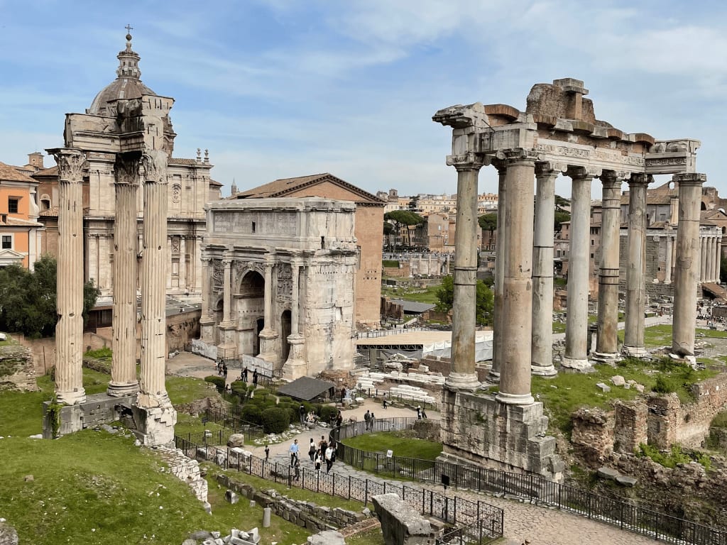 Picture of the Roman Forum in Rome