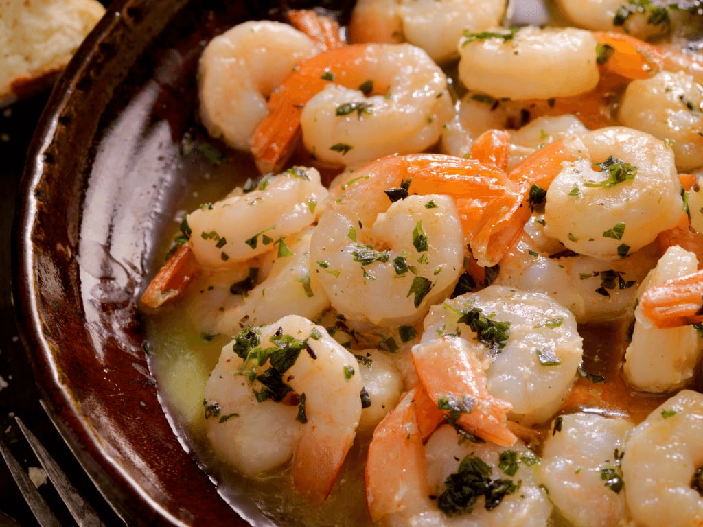 Gambas al ajillo