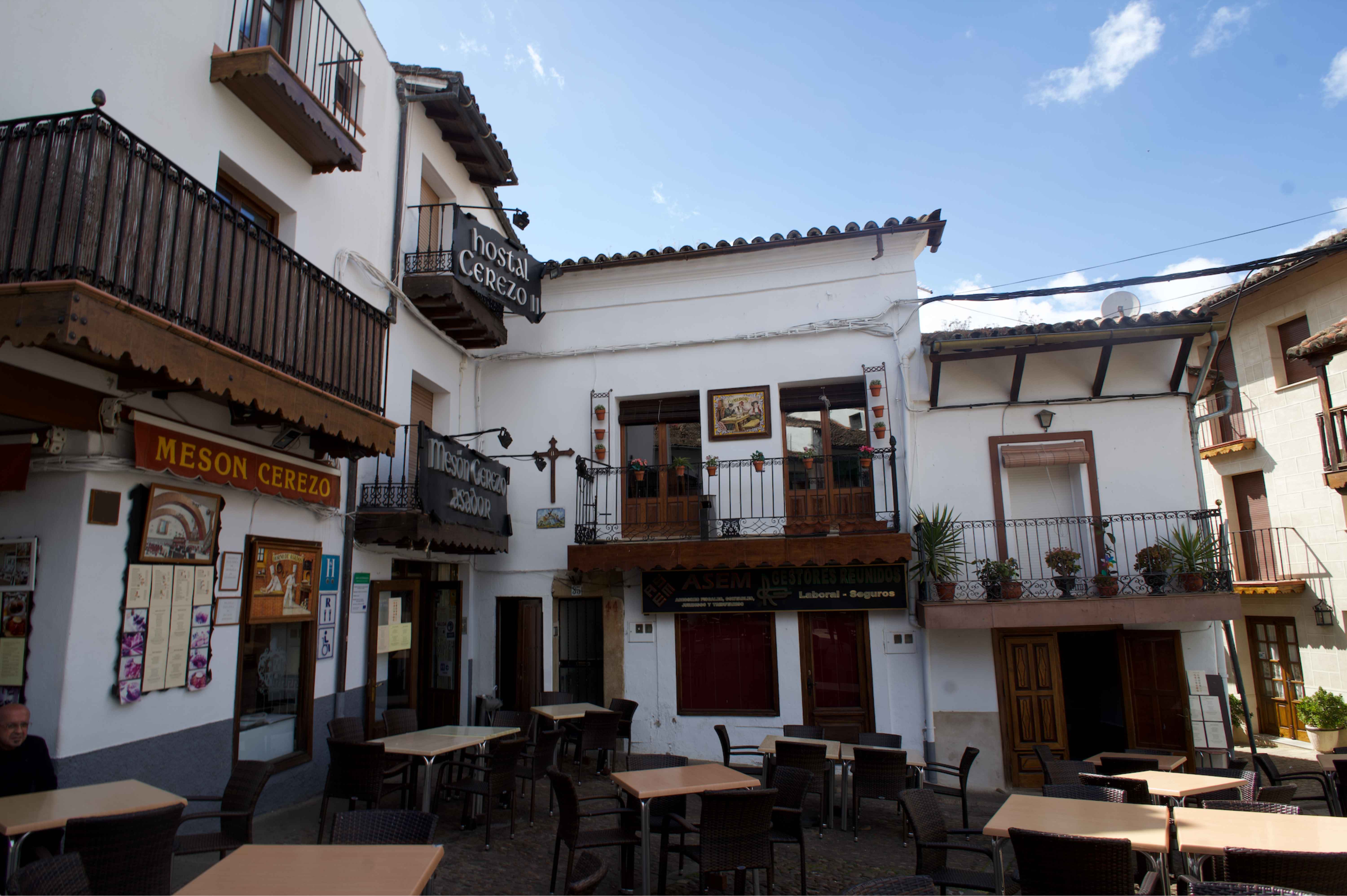 central square guadalupe spain