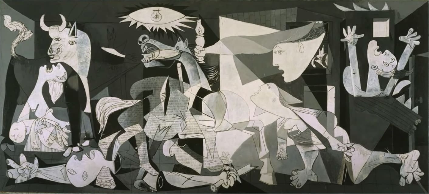 Mural of the Guernica painting