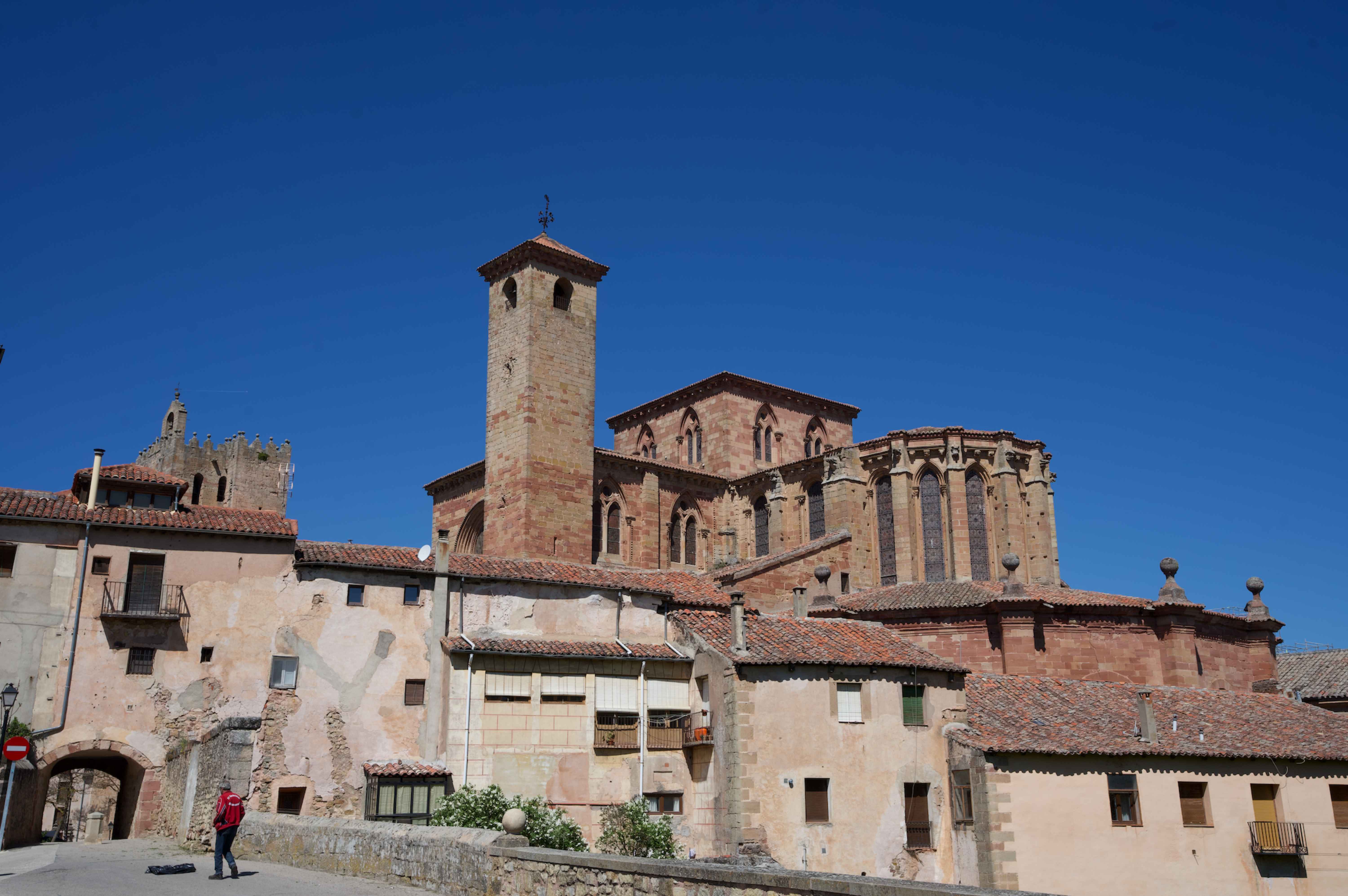siguenza city spain medieval houses
