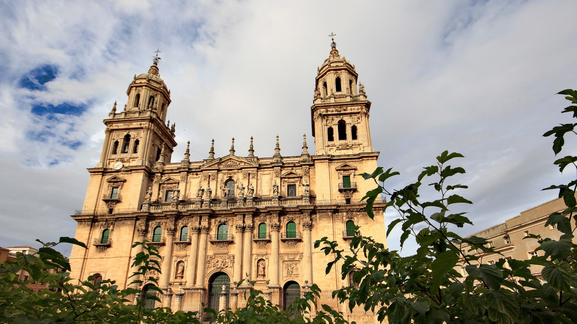 Jaen city in southern spain