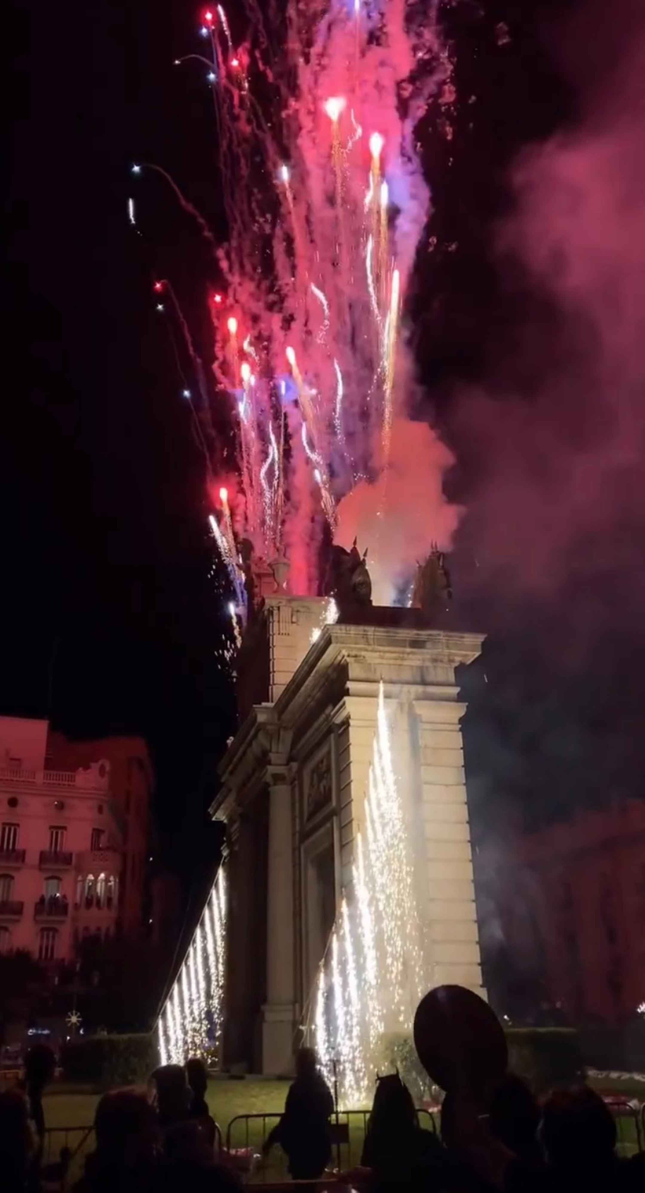 las fallas festivity in valencia