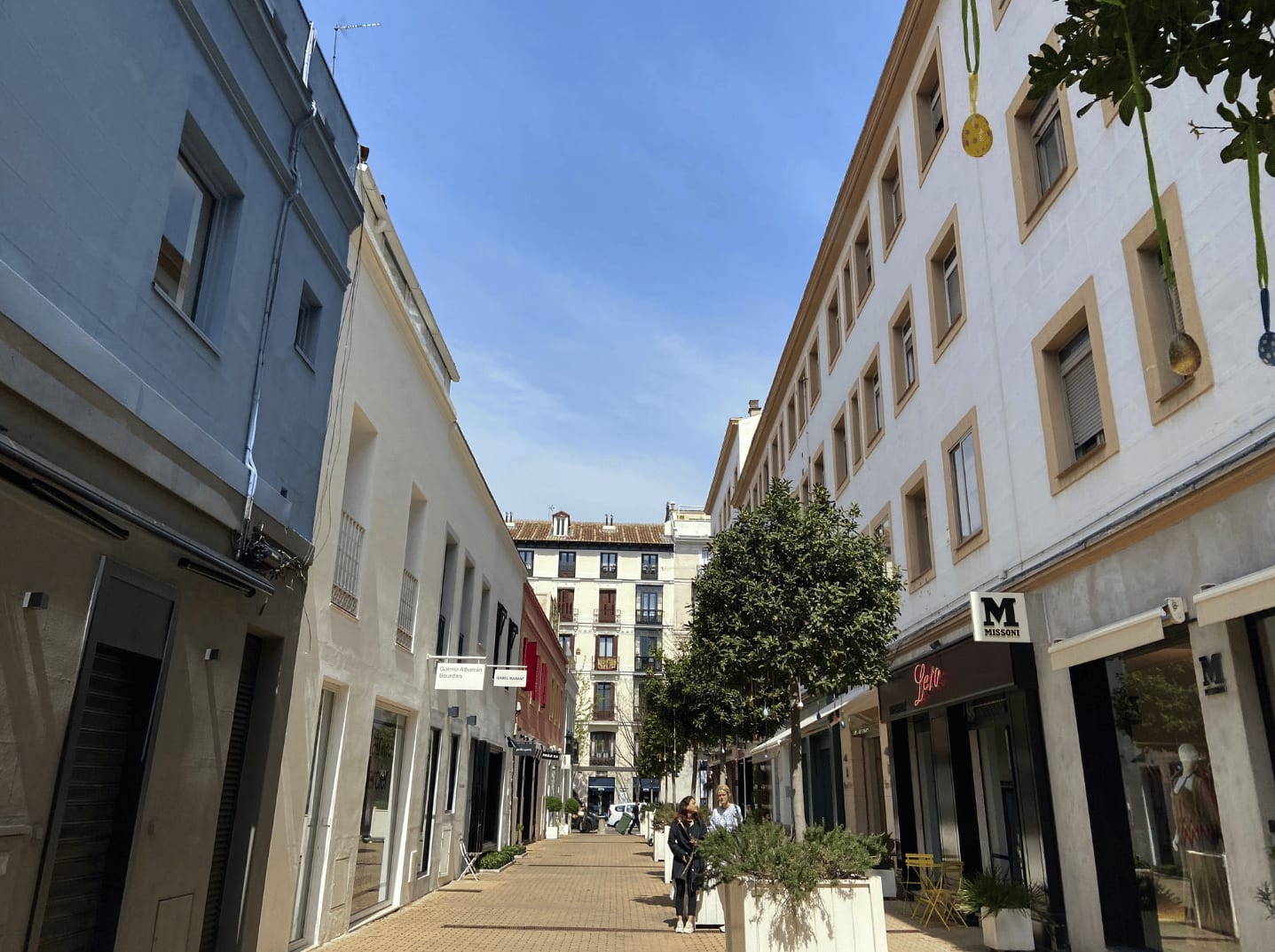 madrid streets in salamanca