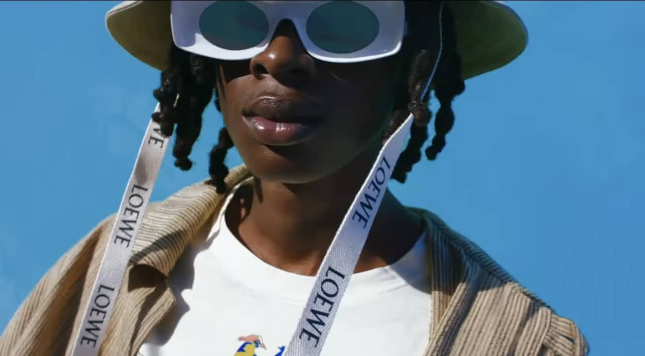 Loewe sunnies black guy