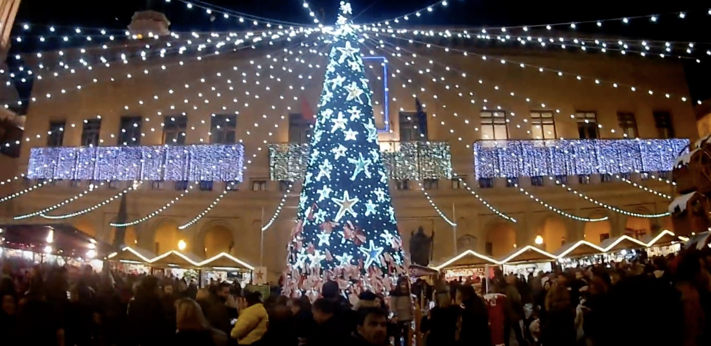 Zaragoza xmas market