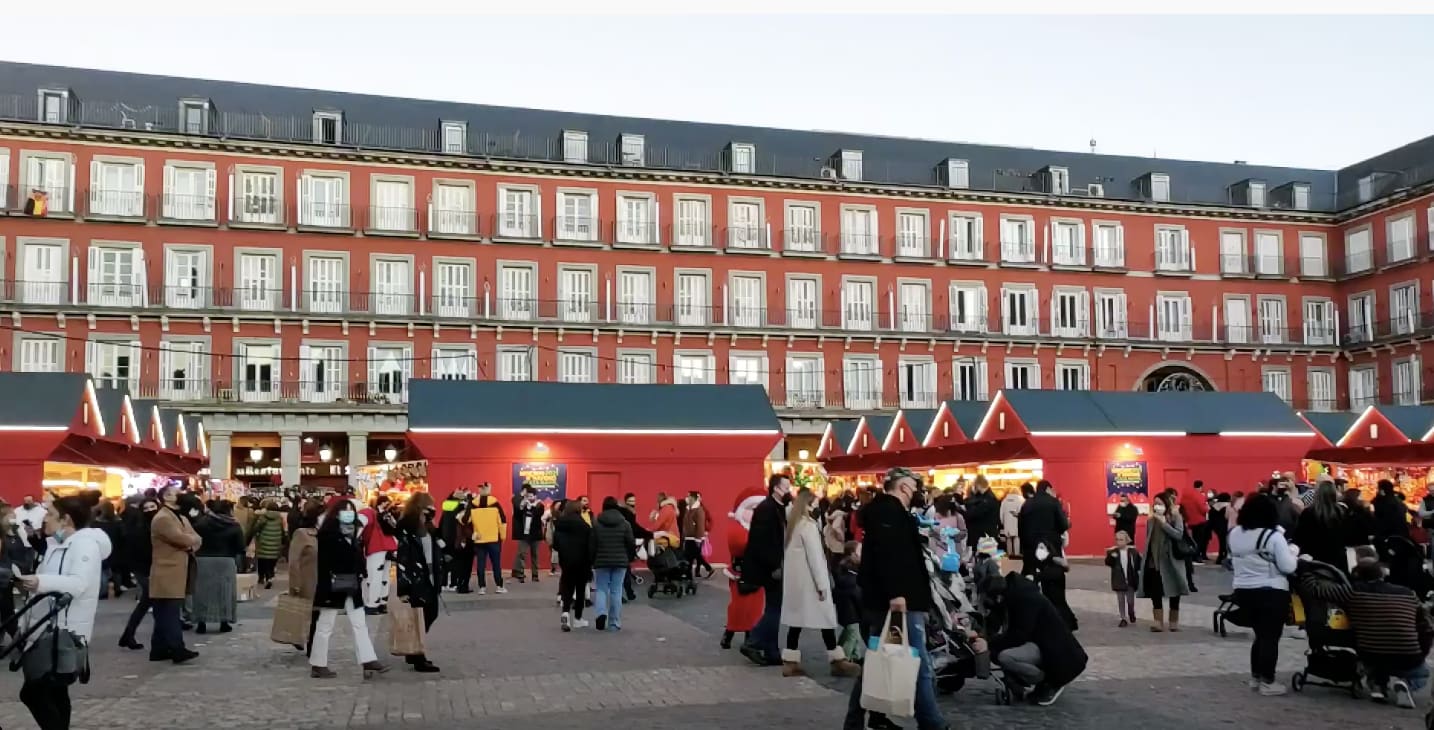 Madrid xmas market