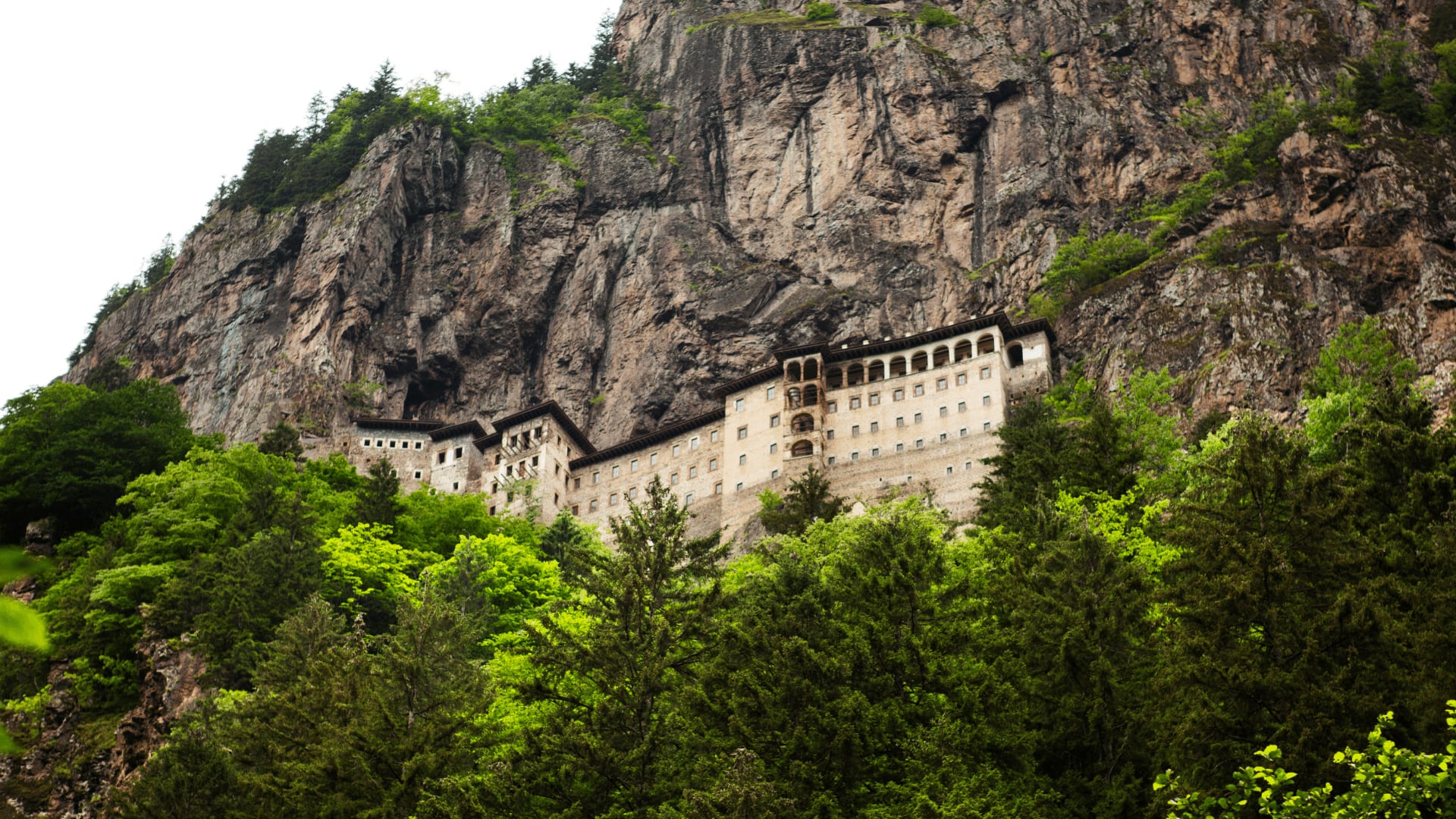 The best spot of the black sea is the sumela monastery