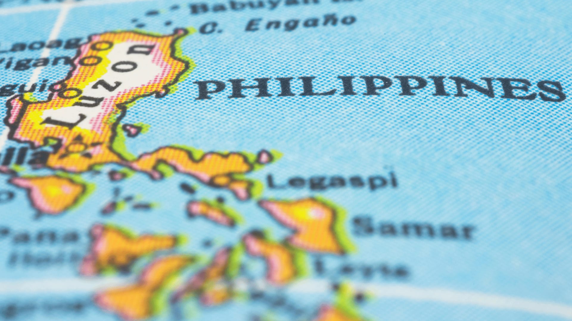 Map of the Phillipines