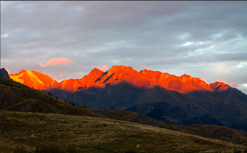 Pyrenees from spain side
