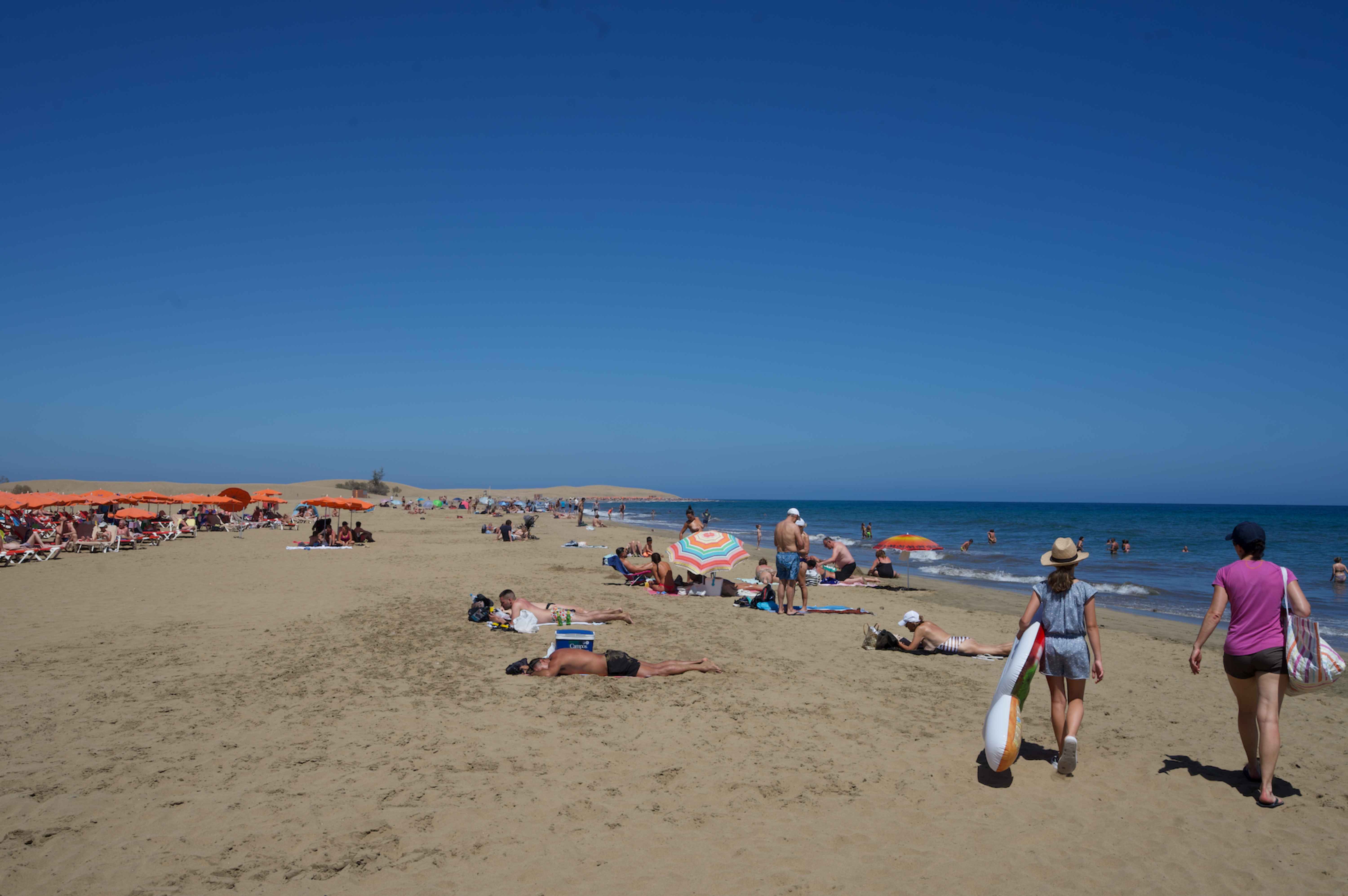 maspalomas beach canary islands