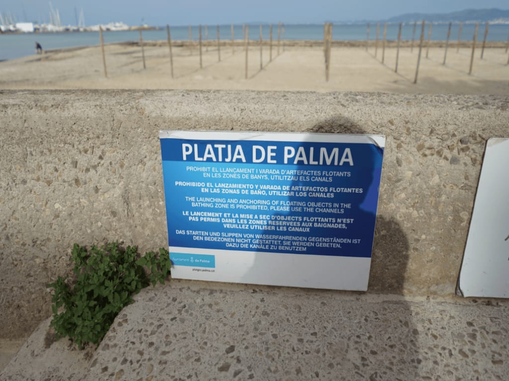 Palma beach Mallorca