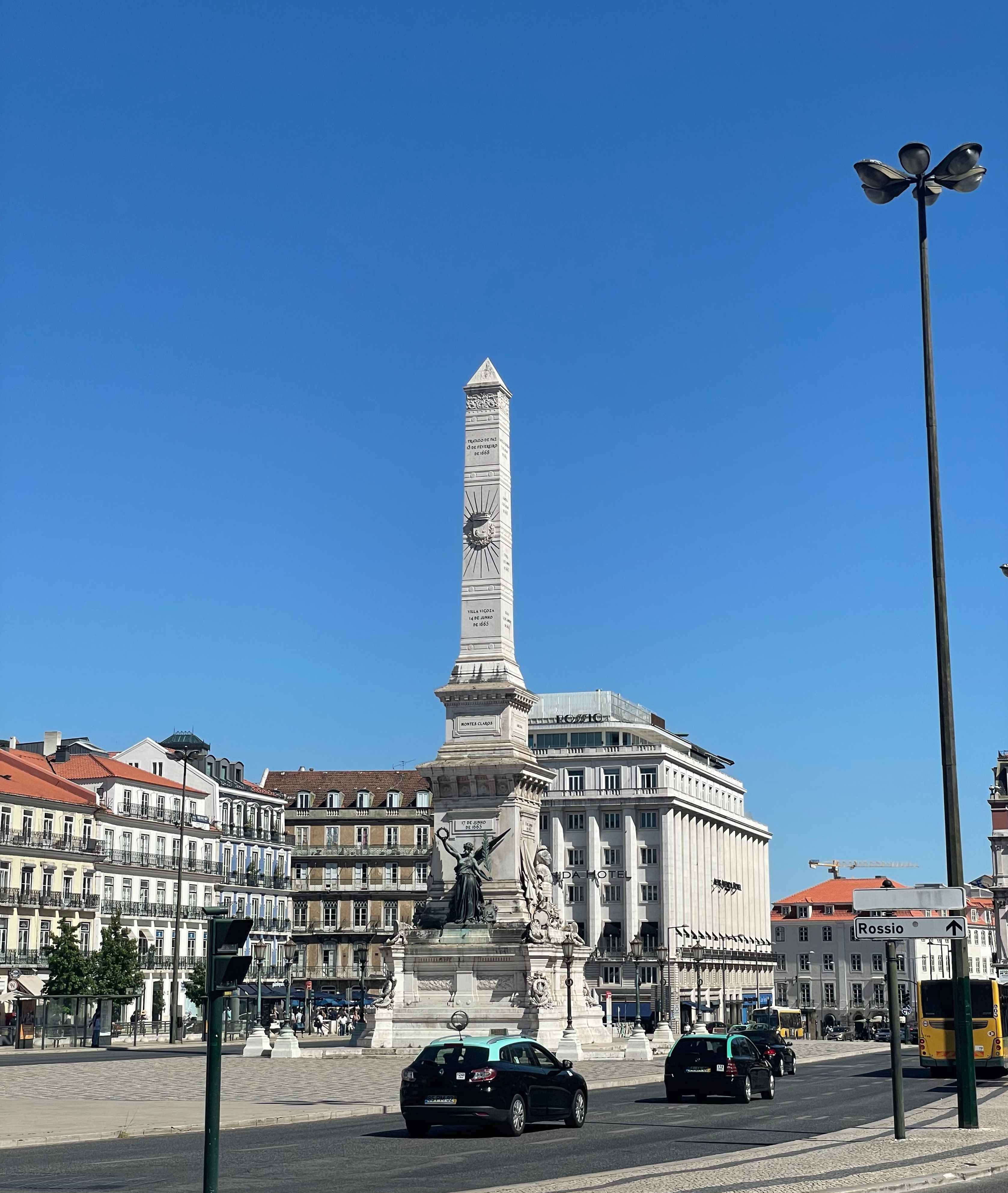 Praca dos restauradores lisbon portugal