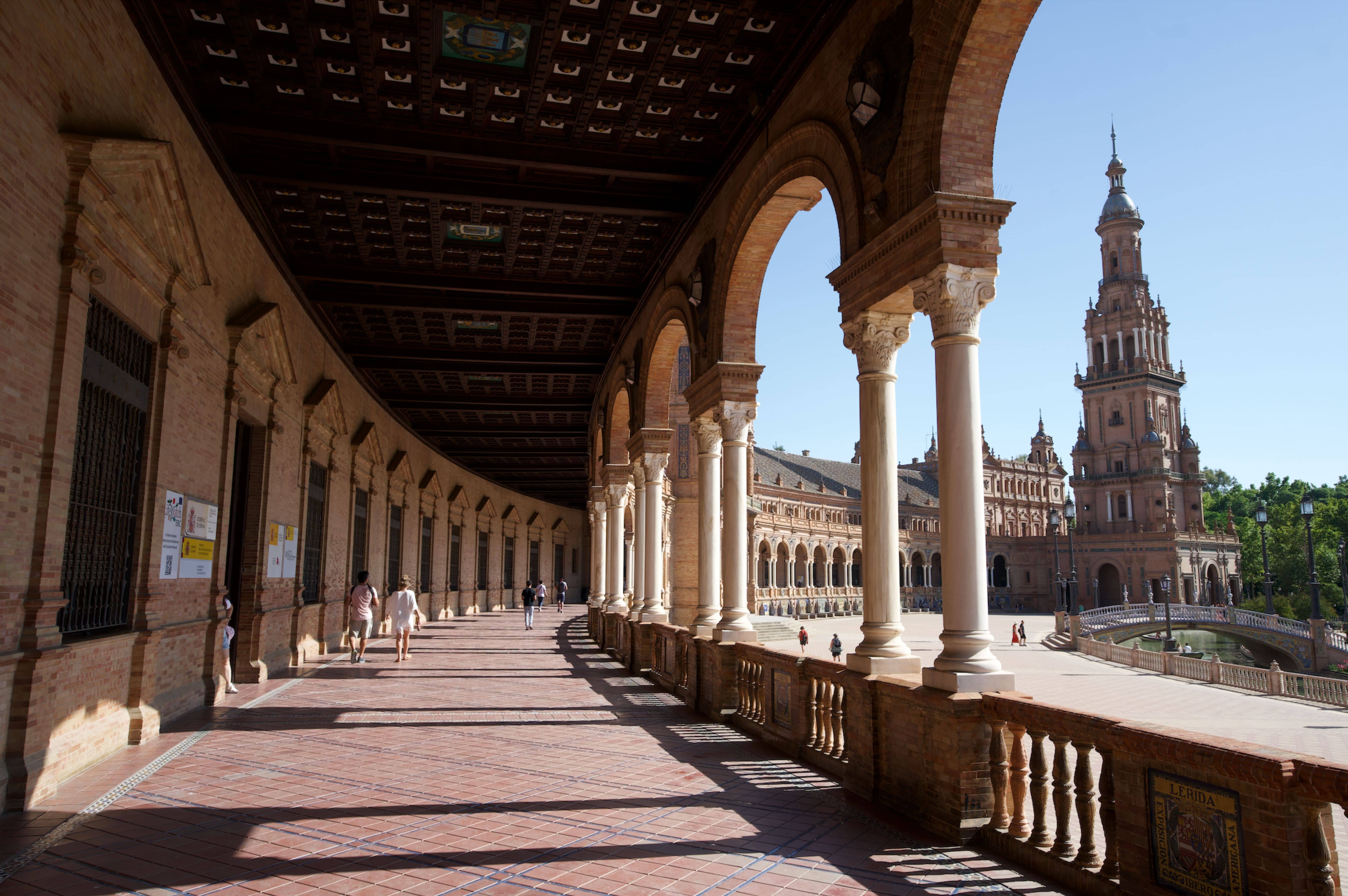 plaza de espana seville landmark