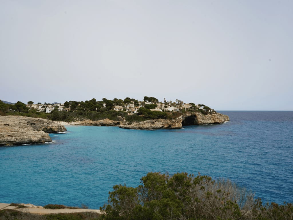 Beach of Portocolom Mallorca